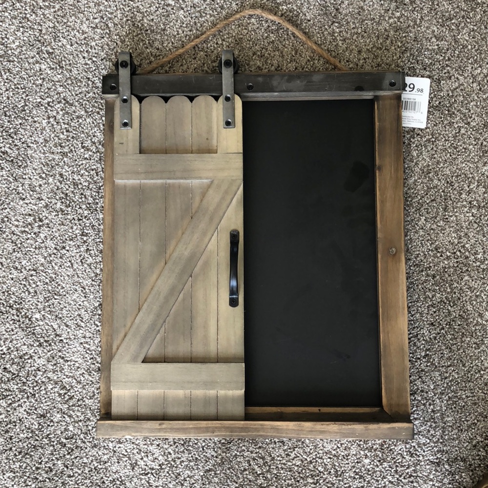 Primitive chalk board